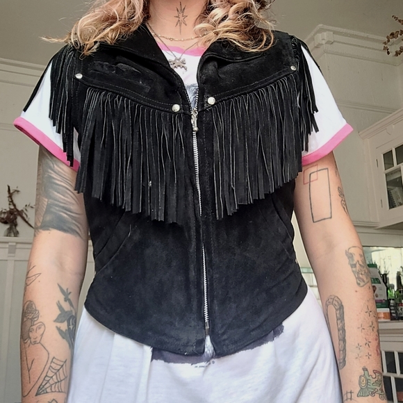 SOLD USA made harley davidson motorcycle vest - Picture 1 of 4